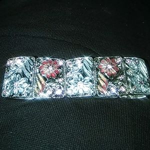Cards of Flowers Bracelet